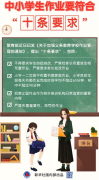 <b>权威快报丨教育部提出中小学生作业管理十条要求</b>